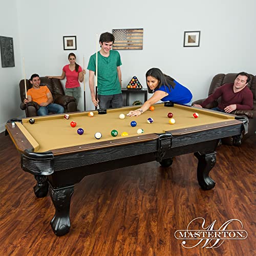 Image of EastPoint Masterton Billiard Table, Pool Table, for Adults, Engineered Wood