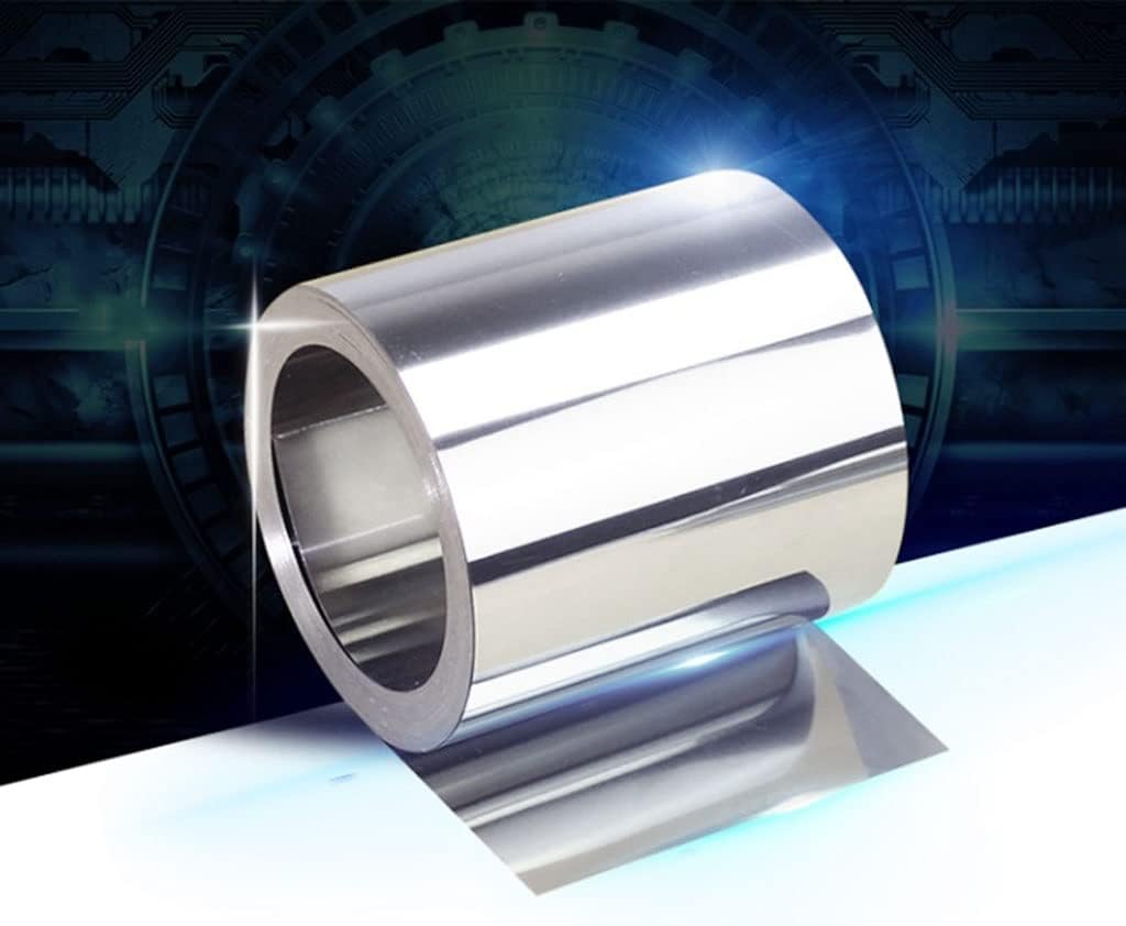 Metal Foil Plate,Foil Thin Sheet Plate,1pcs 304 Stainless Steel Sheet 0.2/0. 3mm Metal Thin Foil Plate Shim Industry Home Materials,for Metalworking Welding(0.2X100X1000mm)
