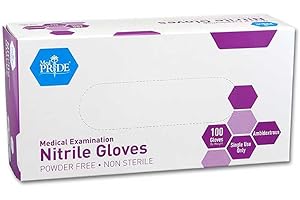 MedPride Nitrile Exam Gloves: Powder-Free Protection for Superior Healthcare Needs