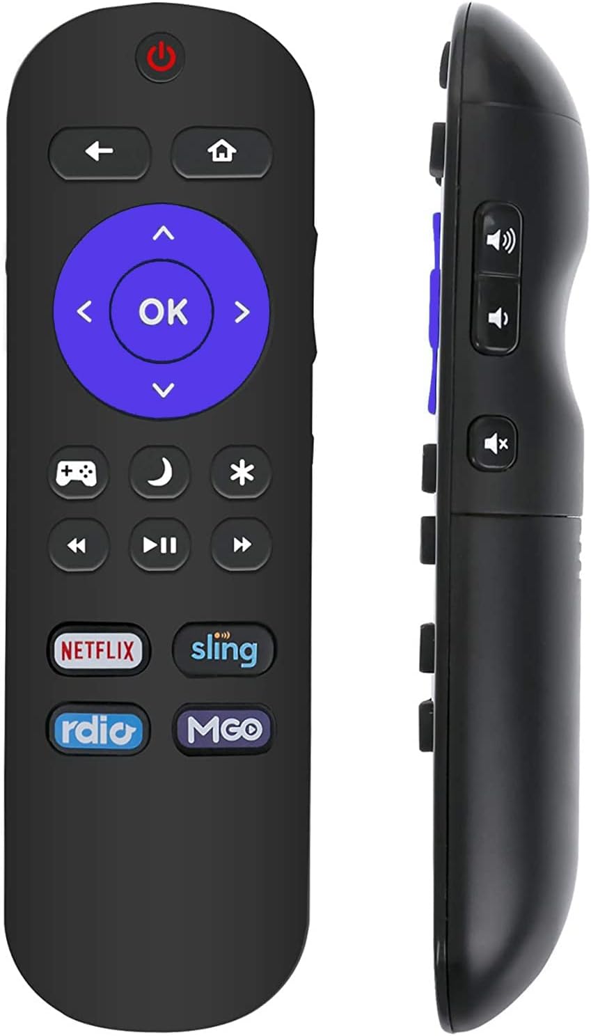 Universal Remote Control Replacement for Insignia Roku TV Remote All Insignia Roku Smart LED TV (Model Year 2016-2025)