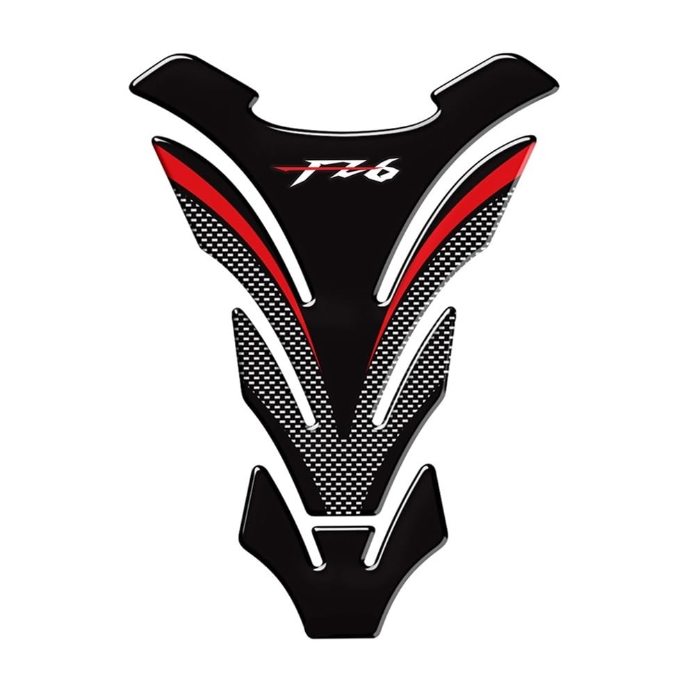 Protection de réservoir moto FZ6 carbone résistant usure