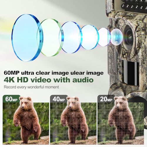 4K WiFi Trail Camera with Night Vision