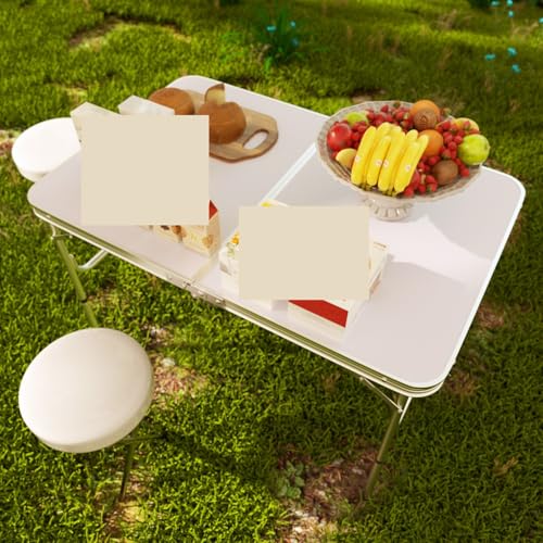 Table camping pliante stable pour résoudre le manque de place aux repas - 5