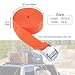 Aimocar Correas de Amarre con Trinquete, 6PCS 4m Cinchas de Amarre Rapido...