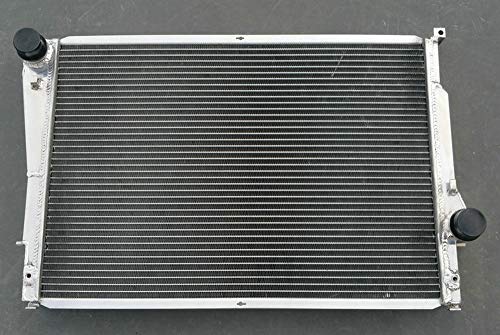 FSMOTO Radiador de aluminio para B-M-W 3 Serie E46 Z4 316 318 320 323 325 330 E85 E86 1997-2009 Cover