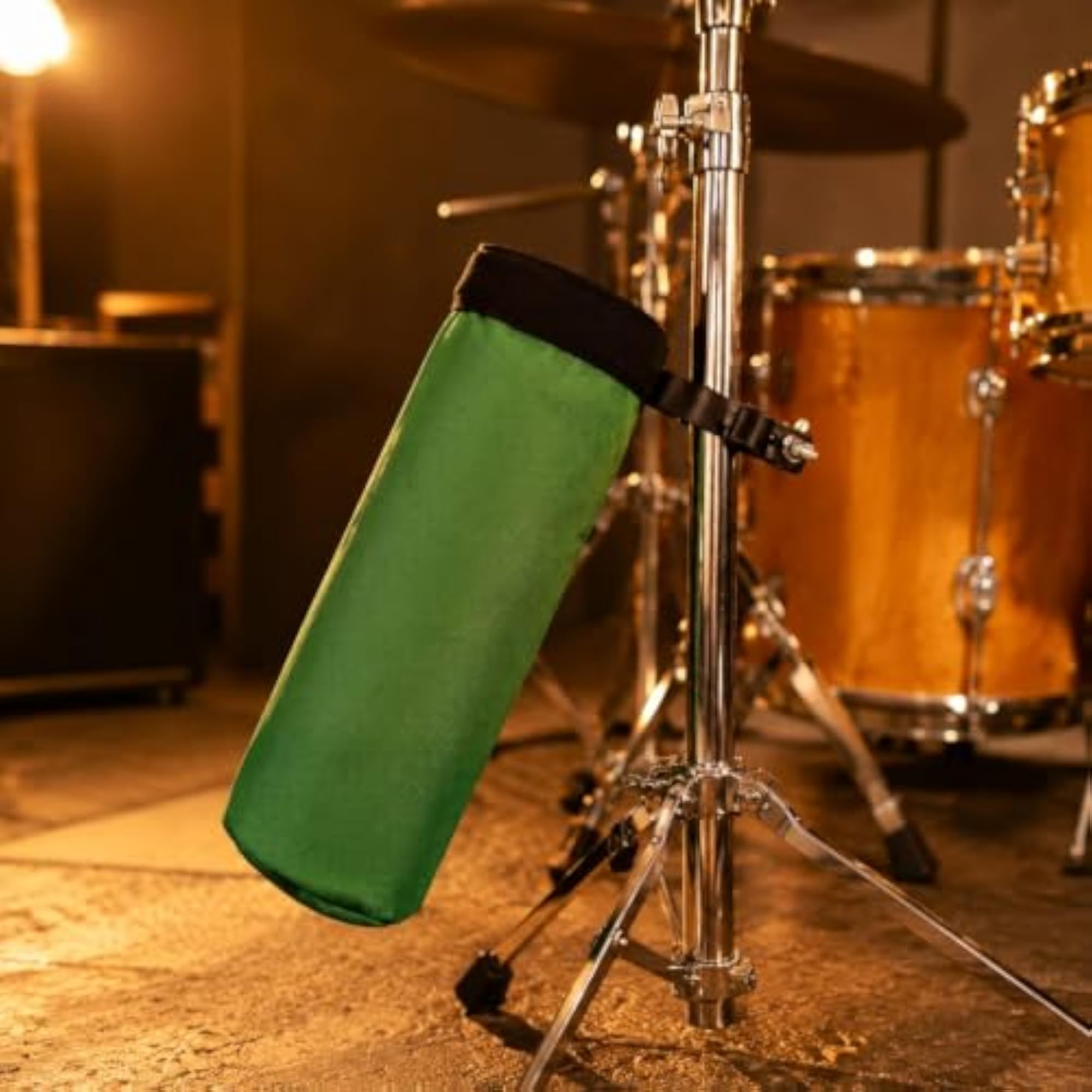Portable Cylindrical Drumstick Holder Bag, Adjustable Oxford Cloth