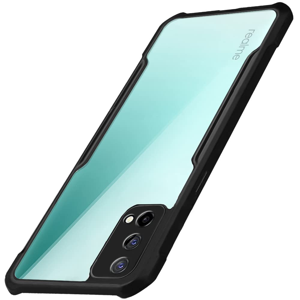 WOW IMAGINE Shock Proof Clear Back Cover Case Mobile Cover for Realme GT Master Edition (Hard | Hybrid PC + TPU | Full Armour Device & Camera Protection | Black) (B09LHN3MJG) Amazon Price History, Amazon Price Tracker