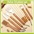 Honeydak 18 Pcs Christmas Grilling Gifts for Dad Stainless Steel BBQ Grill Tool Set for Men Best Dad Ever Grilling Accessories Gifts for Outdoor Grill Birthday Retirement Cooking Backyard Brown