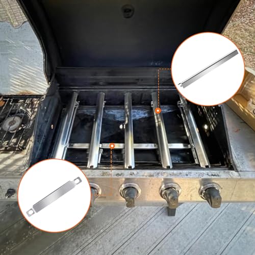 MOASKER Grill Replacements Parts for Charbroil Performance 4 Burner 463365021 463352521 463365522 Gas Grill,5 Burner 463448021 463450022 463451022, Heat Plate,Grill Burner,Grill Igniter,Crossover Tube
