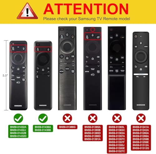 Smastronics - Samsung TV Remote Cover Case - Silicone Protective Case with Remote Loop - BN59-01432A (Black - Solar Cell) 2 51r1WMuXlpL