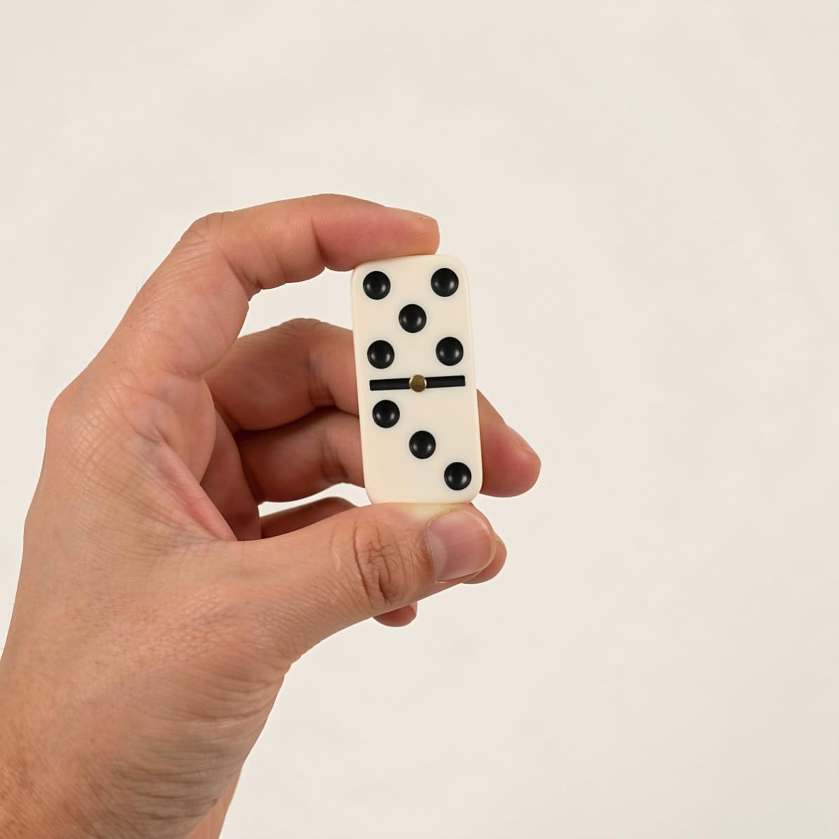 TOYANDONA Gioco da Tavolo Domino con 28 Tessere e 4 Supporti