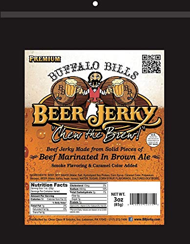 Buffalo Bills 3oz Premium Beer Jerky Pack