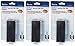 QuietFlow (3 Pack) Aqueon Carbon Specialty Filter Pads, Size 20/75, 4 Pads Per Pack