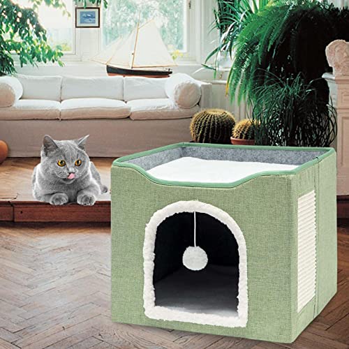 Chat lit jouet interactif Sharplace vert clair pour intérieur et extérieur - 7