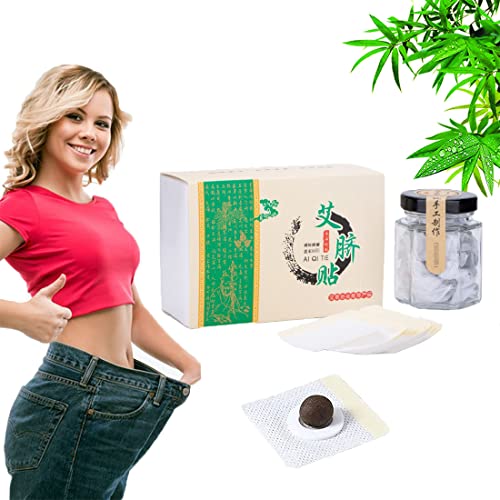 SDASD 30/60/90Pcs Parches para Bajar De Peso Rapido, Parches para el Ombligo para Bajar De Peso, Parche para Perder Peso En El Ombligo, Mugwort Navel Sticker (30PCS)
