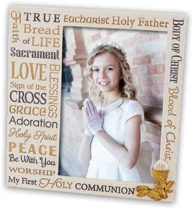 Christian Brands - Marco de fotos para primera comunión católica