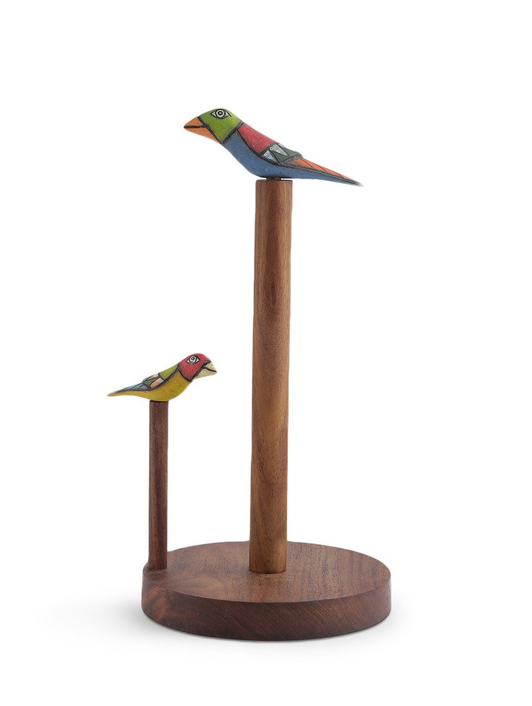 TELLM Square Creative Volume Tray Tray Acrylic Tissue Tissue Roll Tissue Box Holder Purple