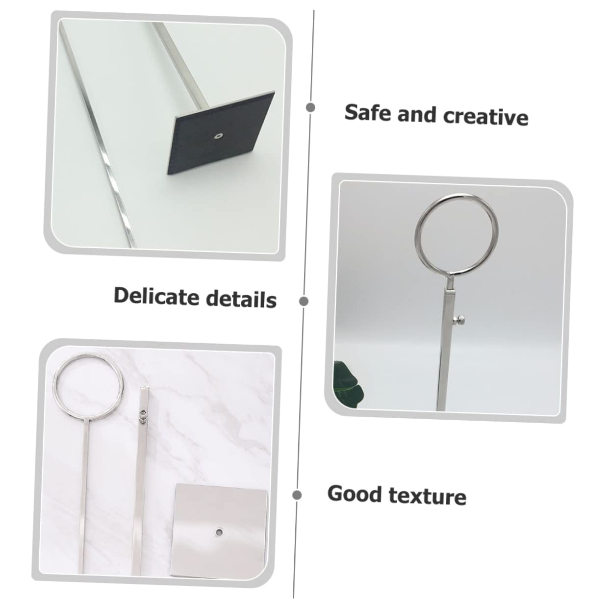 Levemolo Metal Scarf Storage Rack Multi Functional Scarf Organizer for Home and Retail Display Lightweight Metal Design Shawls Ties and Accessories Storage