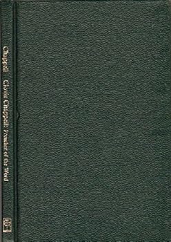 Hardcover Clovis Chappell: Preacher of the word Book