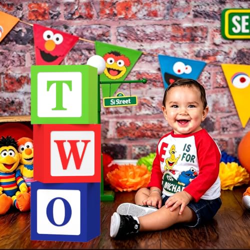 Cajas de globos de segundo cumpleaños y bloques de sandía para bebés 4