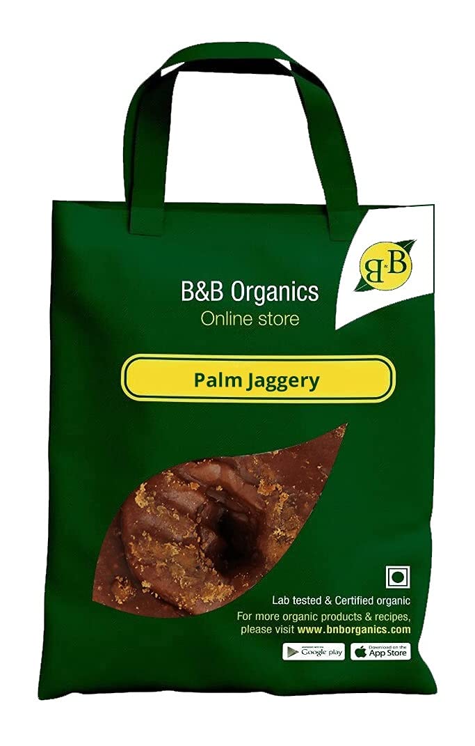 B&B Organics Premium Palm Jaggery 10 Kg/Traditional Palm Jaggery/Panaivellam/Karupatti (B01N74L4M4) Amazon Price History, Amazon Price Tracker