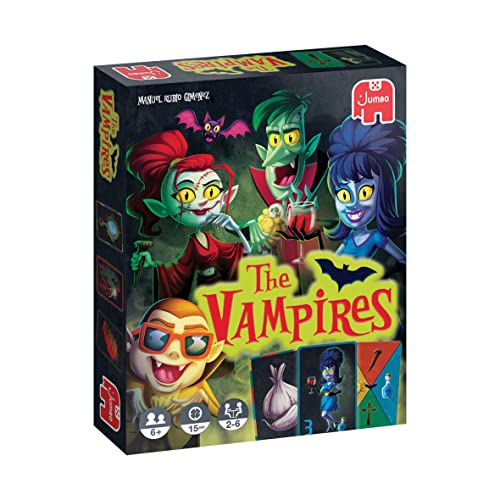 Jumbo, Vamps, Juego de Mesa Familiar de Cartas a Partir de 6