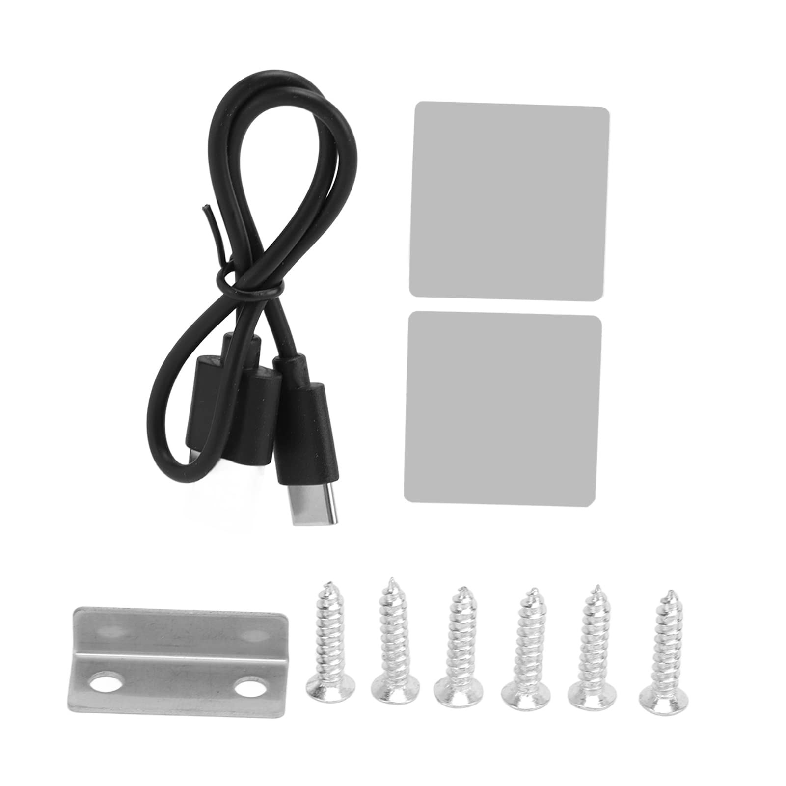Schlüsselloses Möbel-Schubladenschloss, wiederaufladbares USB-Smart-Fingerabdruck-Schloss, 0,5 Sekunden schnelles Entriegeln mit 100 Fingerabdruck-Kapazität, APP-Steuerung
