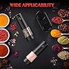 Electric Salt and Pepper Grinder Set Automatic Battery Pepper Mill Shakers Adjustable Coarseness Upgraded Larger Capacity with Led Home and Kitchen Appliances for New House Warming Gifts #4