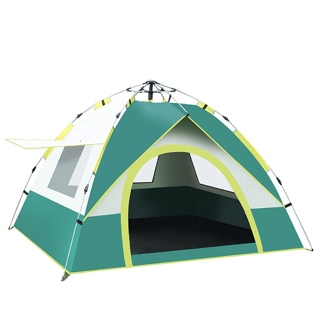 HOUKAITents Hydraulic Dome Canopy for Camping Automatic Waterproof 3-4 Person Canopy/#2/3~4 People