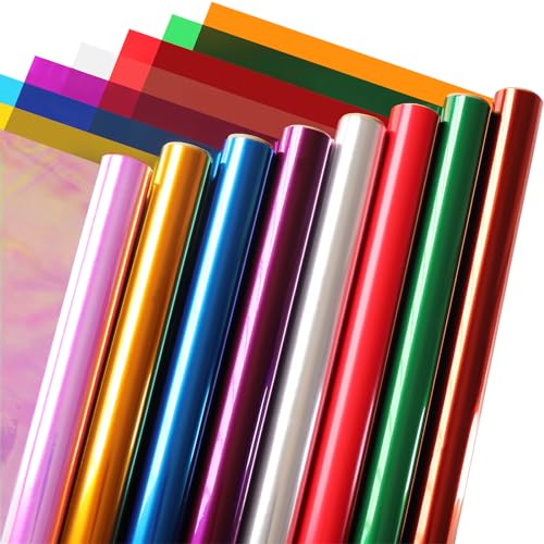 Syogua 8 Rolls Colored Cellophane Wrap thumb #6