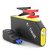BEATIT TECH 600A Peak 14000mAh 12-Volt Portable Car Jump starter Booster Battery Charger Power Bank Vehicle Emergency Kit, Compass with Built-in Flashlight and Multiple Protected Smart Clamp