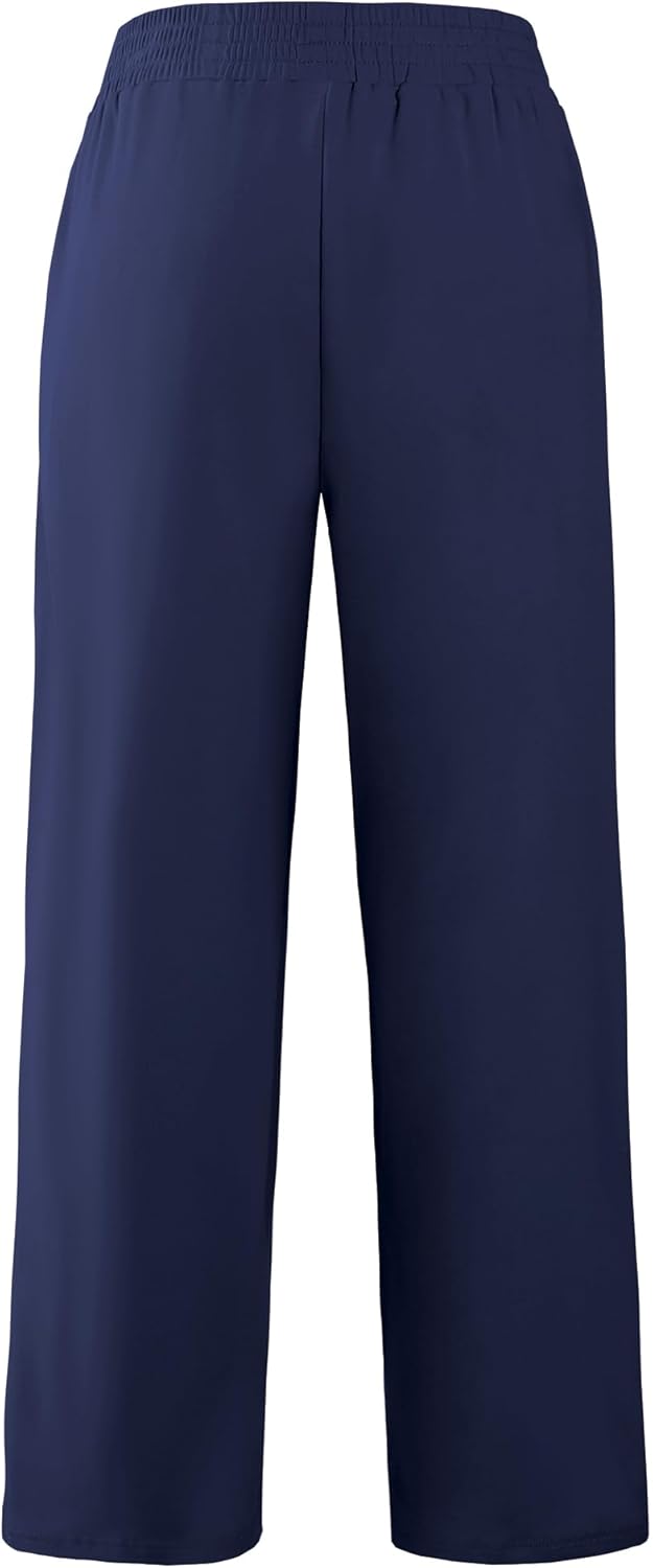 Girls Loose Straight Leg Sweatpants High Waisted Baggy Joggers with Drawstring - Image 3