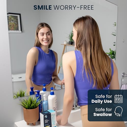 Image of Jemz Smile Chewable Teeth Whitening Kit - 16 Treatments, Teeth Whitening Gum for Sensitive Teeth Enamel, Tooth Whitening Without Sensitivity
