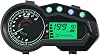 Motorcycle Dashboard Speedometer Universal Motorcycle Speedometer Digital Tachometer RPM Board Motorcycle Gear Indicator Oil Water Level Instrument Gauge 12v Digital Odometer