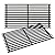 CANDANA Grill Grates 17" x 8 3/4" for Charbroil Commerical TRU Infrared 2 Burner 463675016 463642316 463644220 463632320 G369-0030-W2, 17" Cast Iron Cooking Grate for Nexgrill 720-0864M
