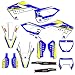 Pegatina Gráfico del Equipo Motocross Team Fondos Pegatina gráfica Calcomanías Kit para Husqvarna Te Fe TX 125 150 250 350 450 2017 2018 2019 TC FC 2016-2018 (Color : Blank)