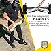 Swagtron Swagboard Outlaw T6 Off-Road Hoverboard - First in The World to Handle Over 380 LBS, Up to 12 MPH, 10