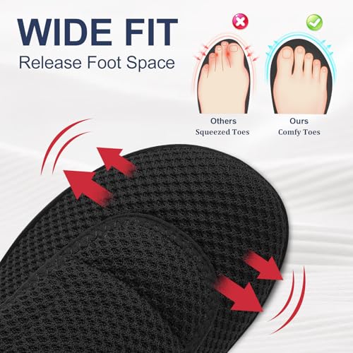 Mens Walking Shoes Wide Diabetic Shoes Adjustable Swollen Feet Neuropathy Orthopedic Shoes Breathable Barefoot Zero Drop Sneakers2