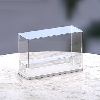 アクリルショーケース　白大理石仕様 Amazon.co.jp: BM-STORE フィギュアケース アクリル