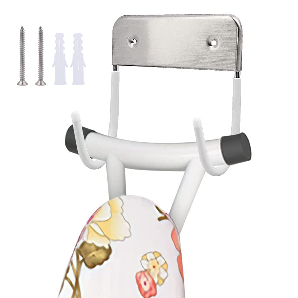 Buy kuou Ironing Board Hanger, Stainless Steel Wall Ironing Board