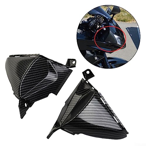 Für Honda CBR600RR 07-12 Kohlefaser Oberseite Nasenabdeckung Verkleidung Cowling