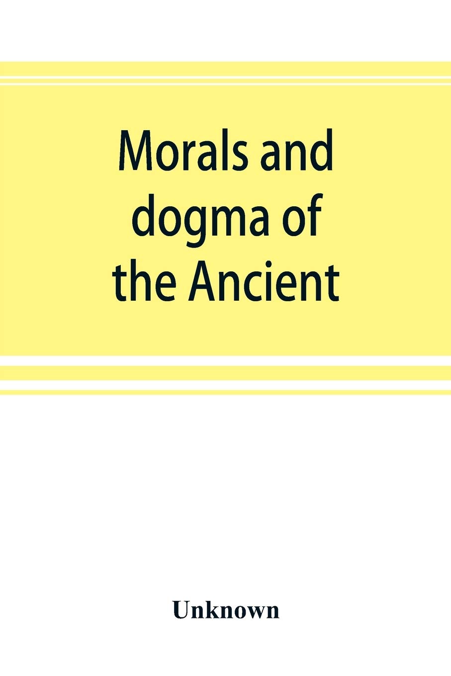 Morals and dogma of the Ancient and accepted Scottish rite of freemasonry, prepared for the Supreme council of the thirty-third degree, for the Southern jurisdiction of the United States