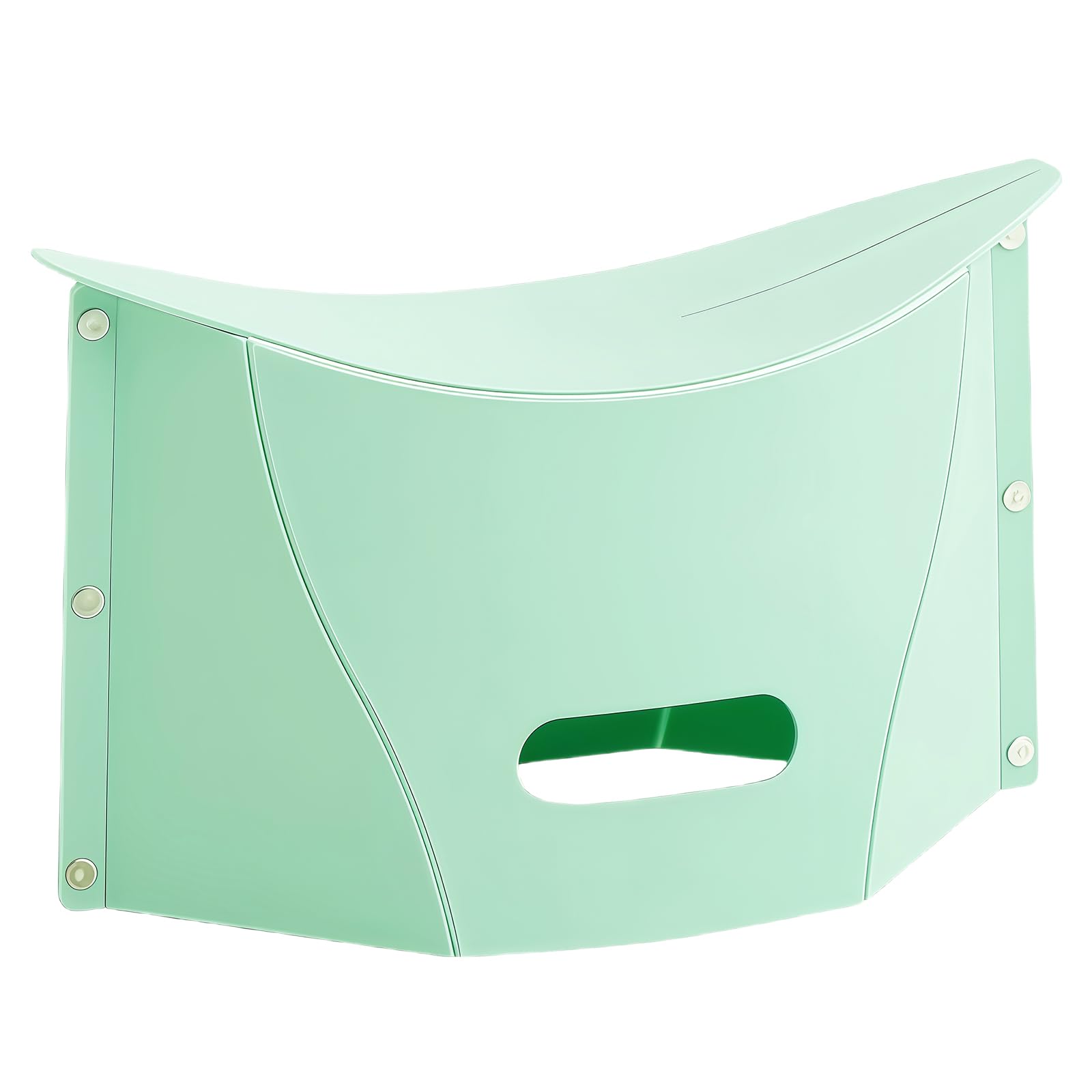 Taburete plegable portátil, ligero, plegable, para camping, senderismo, pequeñas sillas de viaje plegables para pesca, senderismo, excursiones, barbacoas, fiestas, metro, orinal (verde claro