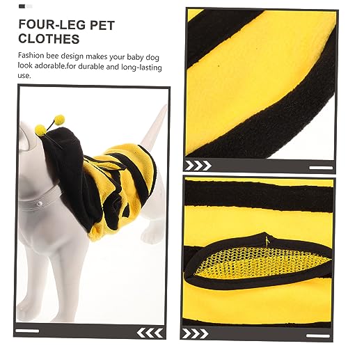 Disfraz Abeja para Perros y Gatos Tamaño XS Negro miniatura 4