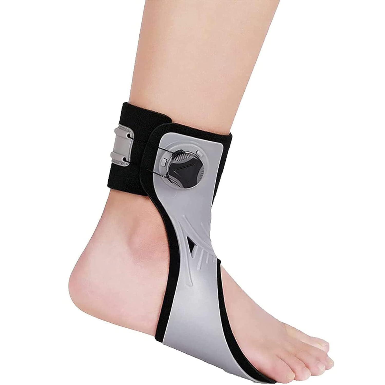 LegendTech Orthèse de Pied Tombant, Chevillère Réglable, Attelle de Nuit Fasciite Plantaire pour Hommes et Femmes Entorse au Ligament de la Cheville Soulagement de la Douleur