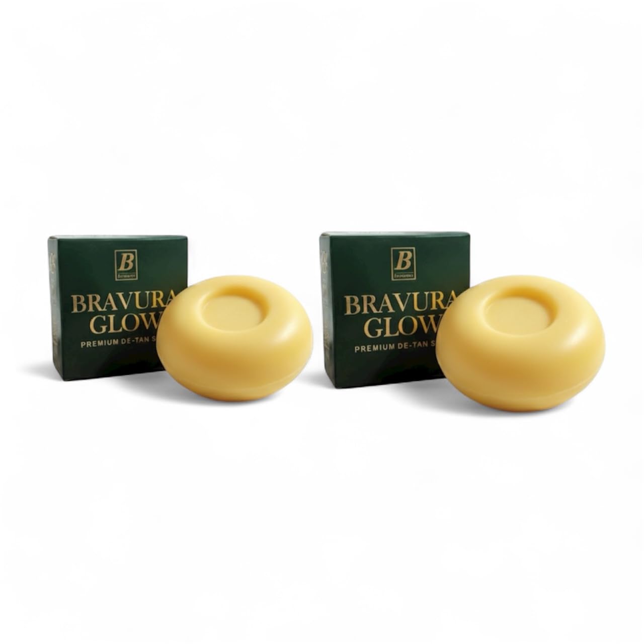 Bravura Glow Premium De-Tan Soap Pack of 2 Moisturizing, Acne Prevention, Pimple Removal, Tanning Removal, Skin Care Treatment-image-37