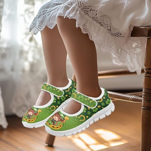 BIGCARJOB Mary Jane Shoes for Toddle Girls Flat School Uniform Shoes Lightweight Casual Walking Shoes for Little Girls/Big Kids2