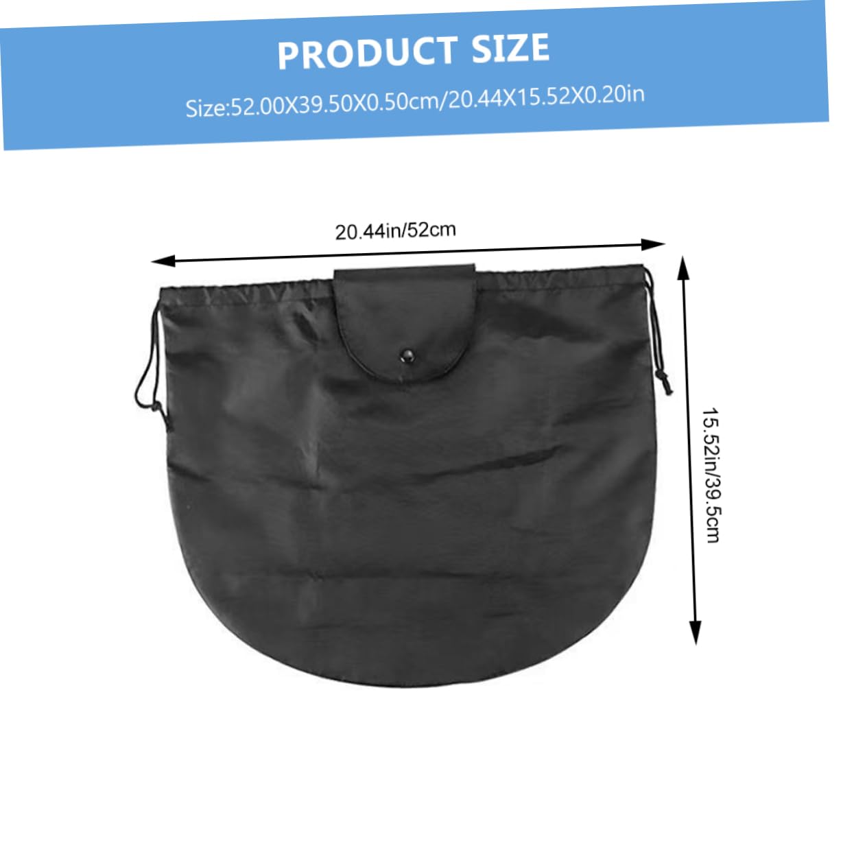 SOLUSTRE Travel Bag Motorcycle Storage Portable Pouch Drawstring Closure Breathable Lightweight for Bicycles