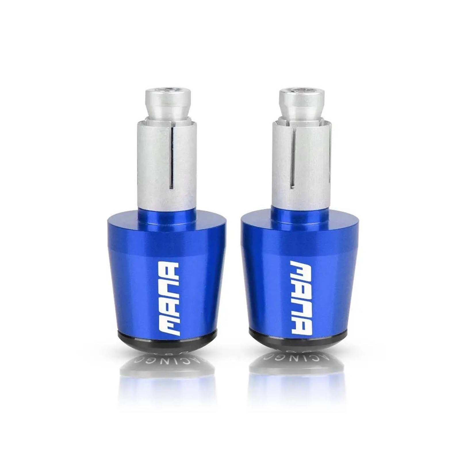 Poignées de guidon de moto 22mm avec embouts anti-vibrations pour Mana 850