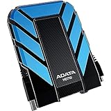 ADATA HD710 1TB USB 3.0 Waterproof/Dustproof/Shock-Resistant External Hard Drive, Blue (AHD710-1TU3-CBL)